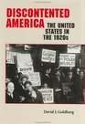 Discontented America  The United States in the 1920s