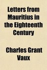 Letters from Mauritius in the Eighteenth Century