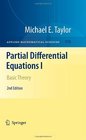 Partial Differential Equations I Basic Theory