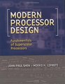 Modern Processor Design  Fundamentals of Superscalar Processors