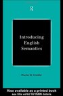 Introducing English Semantics