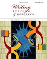 Writing Reading and Research