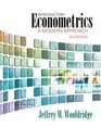 Introductory Econometrics A Modern Approach