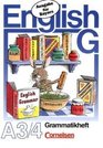 English G Ausgabe A fr Bayern Zu Band 3/4 Grammatikheft