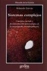 Sistemas complejos Conceptos Metodo Y Fundamentacion Epistemologica De La Investigacion Interdisciplinaria