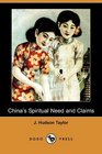 China's Spiritual Need and Claims