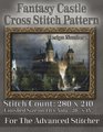 Fantasy Castle Cross Stitch Pattern Design Number 1