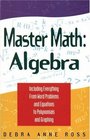 Master Math : Algebra (Master Math Series)