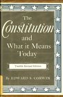 Constitution and What it Means Today