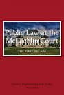 Public Law at the McLachlin Court