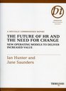 The Future of HR and the Need for Change New Operating Models to Deliver Increased Value