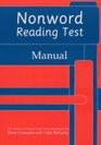 Nonword Reading Rest Manual