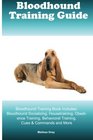 Bloodhound Training Guide Bloodhound Training Book Includes Bloodhound Socializing Housetraining Obedience Training Behavioral Training Cues  Commands and More