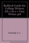 Bedford Guide for College Writers 7e 2in1  Easy Writer 3e