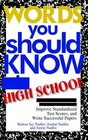 Words You Should Know In High School 1000 Essential Words To Build Vocabulary Improve Standardized Test Scores And Write Successful Papers