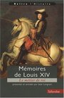 Mmoires de Louis XIV