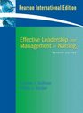 Effective Leadership and Management in Nursing