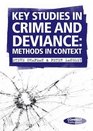 Key Studies in Crime and Deviance Methods in Context