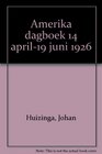 Amerika dagboek 14 april19 juni 1926