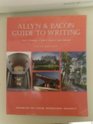 Allyn  Bacon Guide to Writing 5th Edition