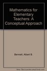 Mathematics for Elementary Teachers A Conceptual Approach