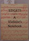Violinist's Notebook 200 Musical Examples with Text in English and German