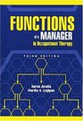 Functions Of A Manager In Occupational Therapy