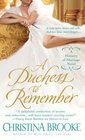 A Duchess to Remember (Ministry of Marriage, Bk 3)