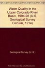 Water Quality in the Upper Colorado River Basin 199498