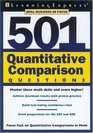 501 Quantitative Comparison Questions