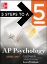 5 Steps to a 5 AP Psychology 20102011 Edition