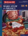 Spectrum Series Word Study and Phonics  Grade 4
