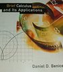 Brief Calculus and Its Applications