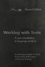 Working with Texts A Core Introduction to Language Analysis
