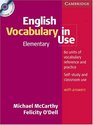 English Vocabulary in Use Elementary Book and CDROM