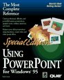 Using Powerpoint for Windows 95 Special Edition