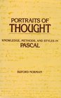 Portraits of Thought Knowledge Methods and Styles in Pascal
