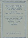 Great Souls at Prayer
