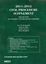 Civil Procedure Supplement for use with all Pleading and Procedure Casebooks 20112012