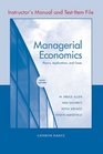 Managerial Economics Instructor's Manual