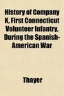 History of Company K First Connecticut Volunteer Infantry During the SpanishAmerican War