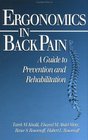 Ergonomics in Back Pain A Guide to Prevention and Rehabilitation