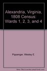 Alexandria Virginia 1808 Census Wards 1 2 3 and 4