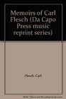Memoirs of Carl Flesch