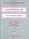 Constitutional Law Cases  Comments Questions 2009 Supplement