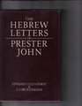 The Hebrew Letters of Prester John