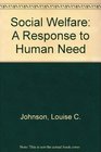 Social Welfare A Response to a Human Need