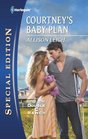 Courtney's Baby Plan (Return to the Double-C Ranch, Bk 5) (Men of the Double-C Ranch, Bk 15) (Harlequin Special Edition, No 2132)