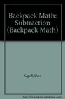 Backpack Math Subtraction