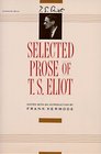 Selected Prose of TS Eliot